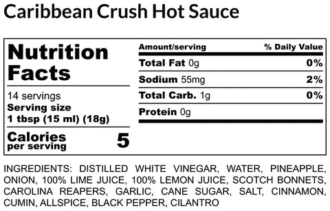 Papa Tony's Hot Sauce - Caribbean Crush Hot Sauce