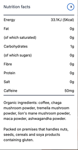 DIRTEA - Mushroom Coffee Super Blend