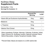 Nustrips - Sleep Strips 3 pack